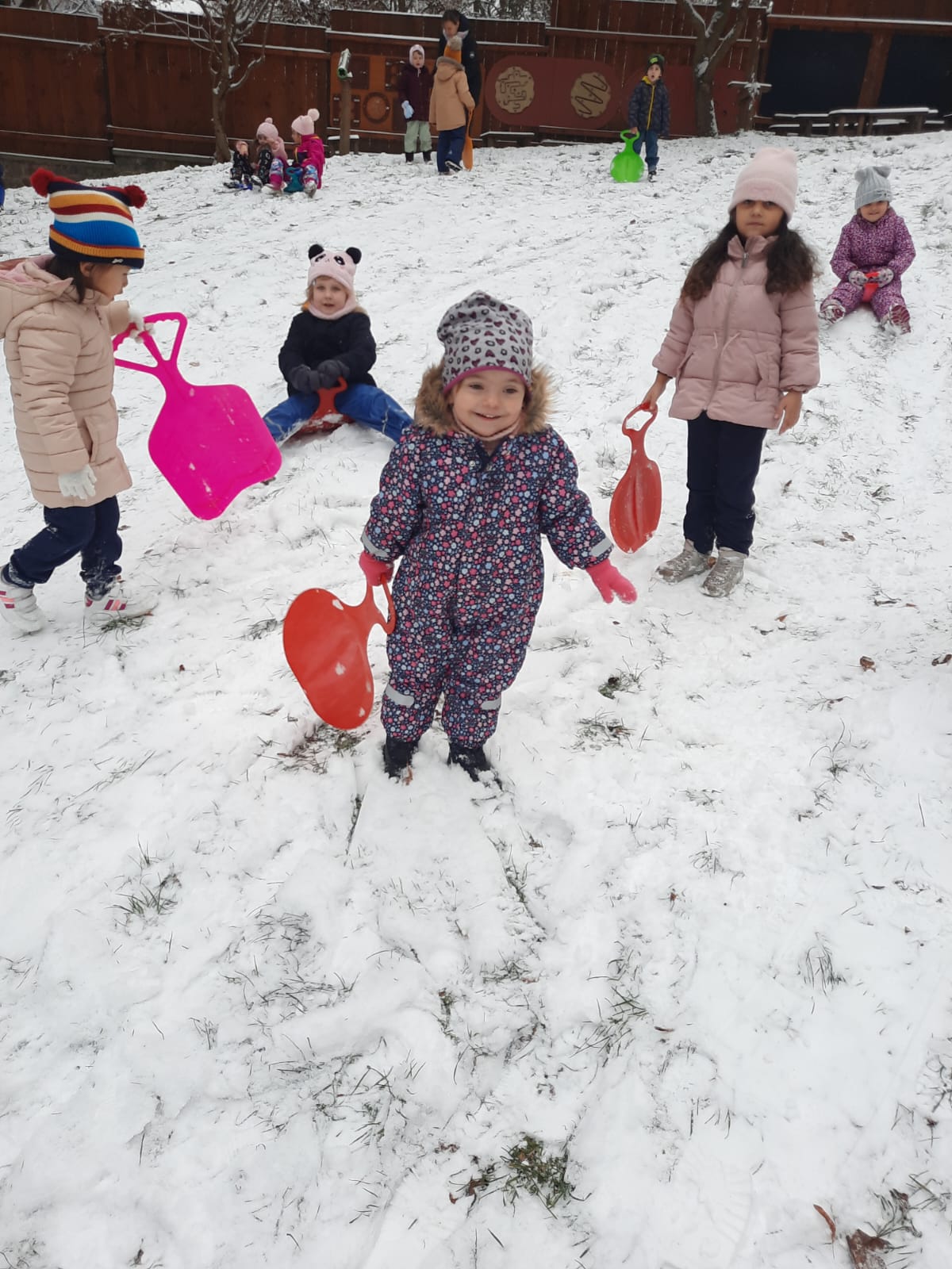 První bobování v MŠ