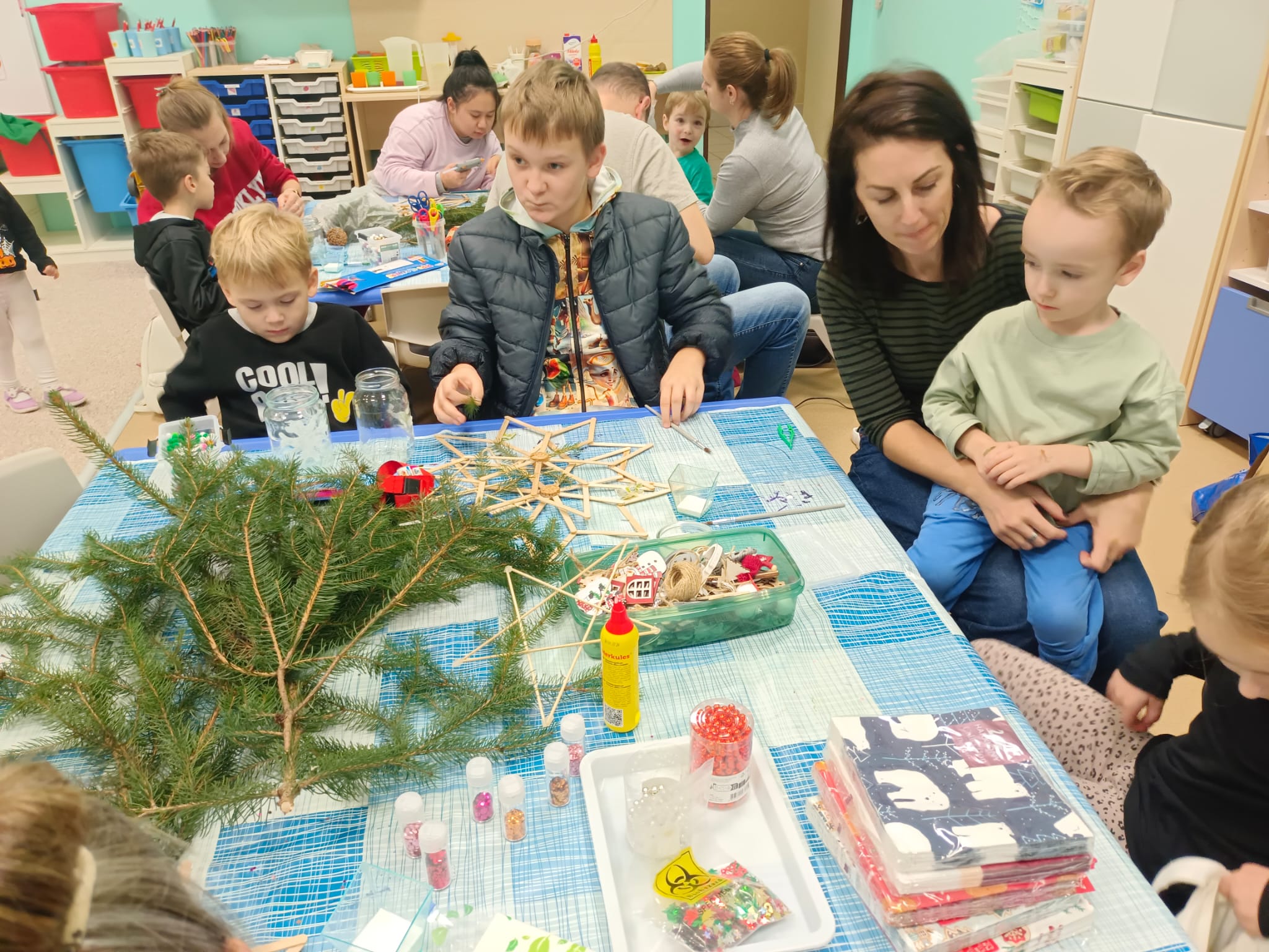 Vánoční dílničky ve třídě želviček