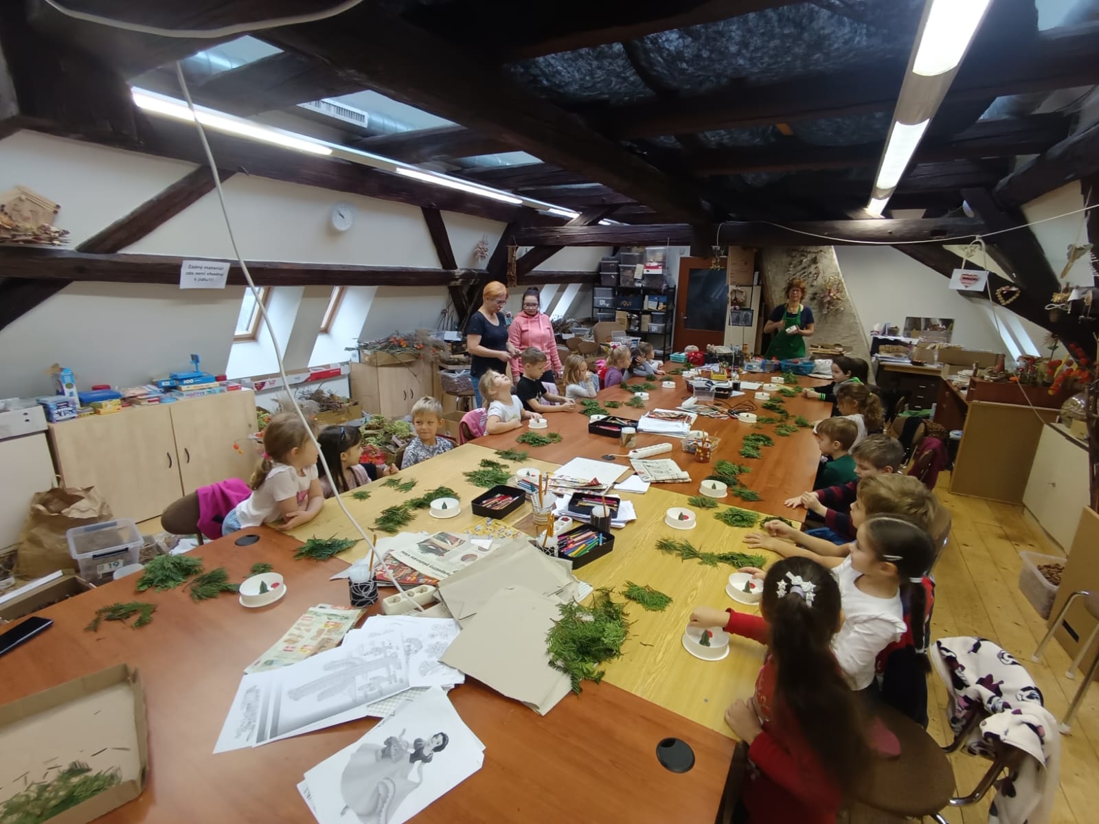 Vánoční tvoření v Libverdě