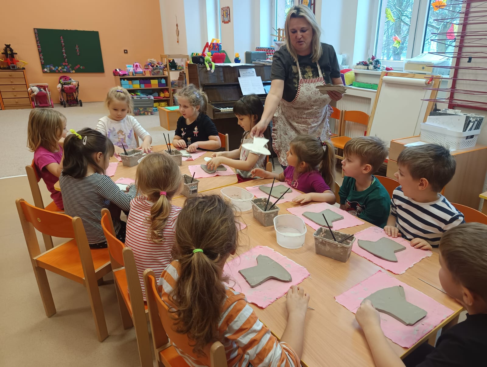 První keramika v MŠ